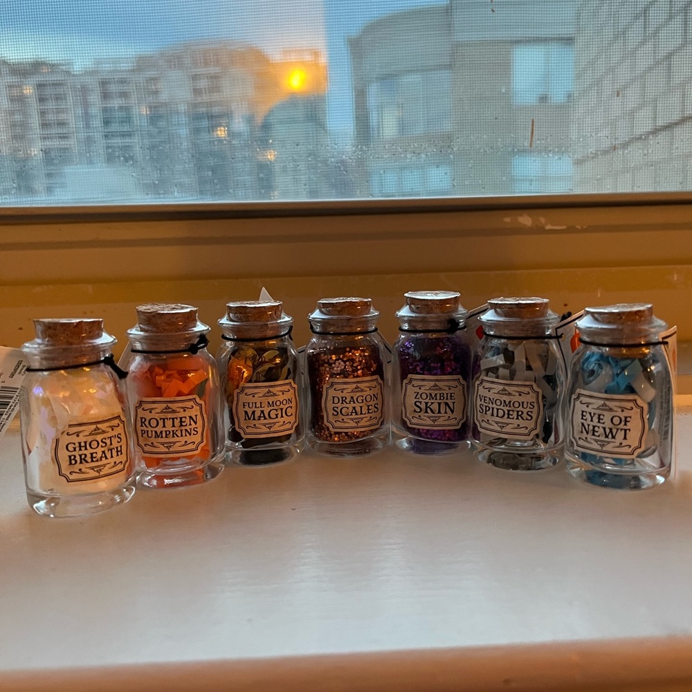 Target Halloween Mini Potion Bottles